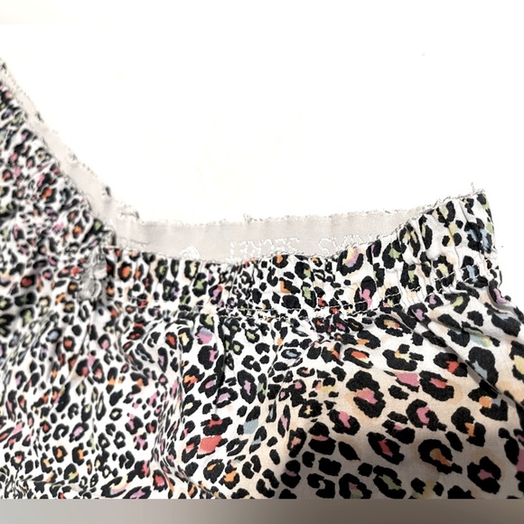 VS  Victoria’s Secret  Colorful Animal Print, Ruffle Edge  Sleep Shorts - Picture 3 of 11